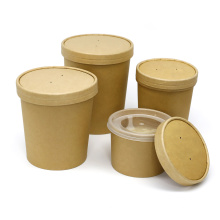 Custom disposable food paper packaging,food grade kraft paper box food container
